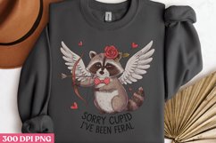 Sorry Cupid I&#039;VE BEEN Feral PNG, Coquette Valentines Day Sub Product Image 3