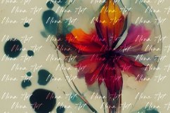 Broken Floral Glass Stains Seamless Digital Paper Volume 1 Product Image 3