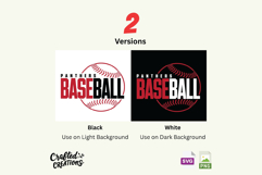 Panthers Baseball Mascot SVG PNG Logo Design, Cut Files Product Image 3