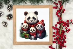 Christmas Family Animals Clipart, Christmas Clipart Product Image 3