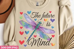 The Future Is Mind PNG, Motivational Sublimation PNG Product Image 3