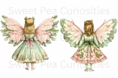 Christmas, Angels, Ephemera, PNG, watercolor, Clipart Product Image 3