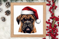 Christmas Peeking Dogs Clipart, Christmas PNG Product Image 3