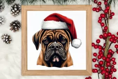 Christmas Peeking Dogs Clipart, Christmas PNG Product Image 3