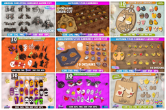 400 Earrings Mega Bundle Laser Cut,Wood Engraved Jewelry SVG Product Image 4