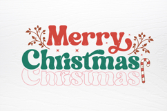Retro Christmas Tshirt SVG Product Image 3
