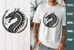 Dragon Design, Cutting board, Laser cut, Cricut svg Product Image 3