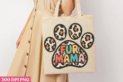 FUR MAMA PNG, Dog Mom Sublimation PNG Product Image 3