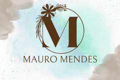 Crest Petal Monogram - Floral Crest Serif Monogram Font Product Image 2