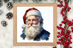 Christmas Purple Santa Claus Sublimation, Christmas PNG Product Image 3