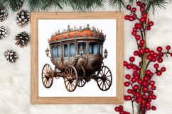 Vintage Christmas Magic Clipart, Christmas Clipart Product Image 3