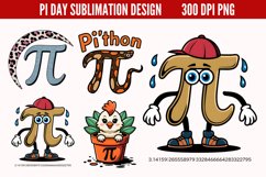 Pi Day Sublimation PNG Product Image 1