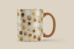 Brown Dalmatian Spots Digital Paper Product Image 3