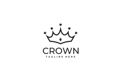 Crown Logo Design Vector Illustration Product Image 3