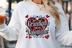 My Grandkids are My Valentines PNG,Mothers day Mom sublimati Product Image 1