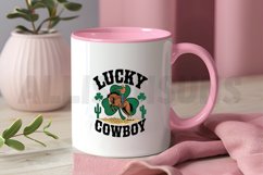 Lucky Cowboy Sublimation PNG, St. Patrick Day PNG Product Image 3