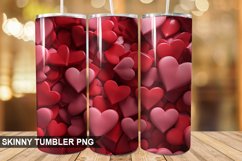 3D Valentine's Day Tumbler Design Product Image 1