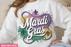 Mardi Gras PNG, Mardi Gras Sublimation PNG Product Image 3