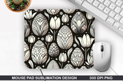 Easter Eggs Mouse Pad Sublimation, Easter Mouse Pad PNG Product Image 1