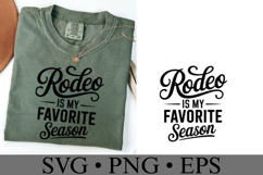 Rodeo is my favorite season Svg | Game Day Svg | Shirt Svg Product Image 3