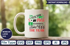 It's The Most Wonderful Time Of The Year SVG Cut File Product Image 4