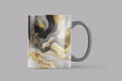 Gold White Splash Digital Paper Product Image 3