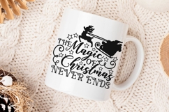 The Magic Of Christmas Never Ends Svg, . Product Image 4