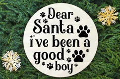 Dear santa i've been a good boy SVG, Christmas SVG Product Image 3