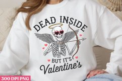 Dead inside but it&#039;s valentine&#039;s PNG, Sweet Valentines PNG Product Image 3