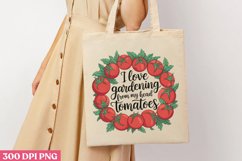 I love gardening from my head PNG, Gardening Sublimation PNG Product Image 3