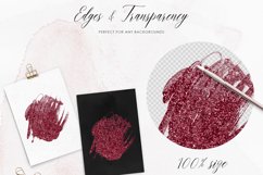 Ruby Brush Strokes Clipart Product Image 3