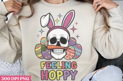 Feeling hoppy PNG, Funny Skeleton Sublimation PNG Product Image 3
