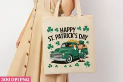 Happy St. Patric s Day PNG, St Patricks Day Gnome Sublimatio Product Image 3
