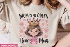 Floral Mama Mom Sublimation PNG Product Image 3