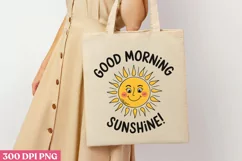 Good Morning Sunshine PNG, Retro Positive Sublimation PNG Product Image 3