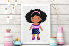 African American Kids Clipart Bundle Product Image 3