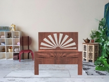 Upgrade set: sunrise headboard footboard for bed digital fil Product Image 3