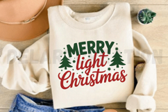 Merry Light Christmas PNG Design Product Image 3