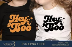Hey BooHalloween SVG PNG Sublimation |Boo Witch Product Image 3