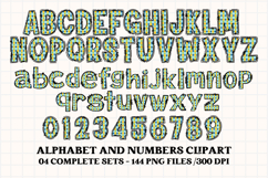 Baby Boy Alphabet PNG Clip Art, baby boy letters doodle Product Image 3