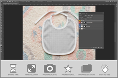 Baby Bib Product Image 2