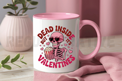 Dead Inside but It&#039;s Valentines Day Sublimation PNG Product Image 3