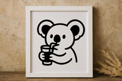 Cute Summer Koala SVG Product Image 1