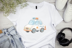 Watercolor Transport Clipart Product Image 3