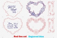 Mother‘s Day Flowers Svg, Gift For Mom Product Image 2