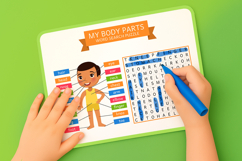 My Body Parts. Educational Flashcards Product Image 5