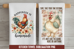 Happiness is - Kitchen Towel Sublimation, Kitchen Towel Product Image 1