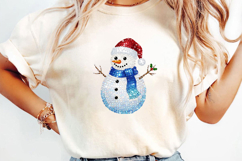 Cute Snowman Sublimation, Christmas Png Product Image 2