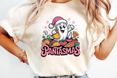 Pantasmas Holiday Cartoon Sublimation, Christmas png Product Image 2