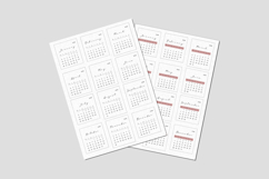 2026 Planner Stickers - Calendar Date Stickers Printable PDF Product Image 8